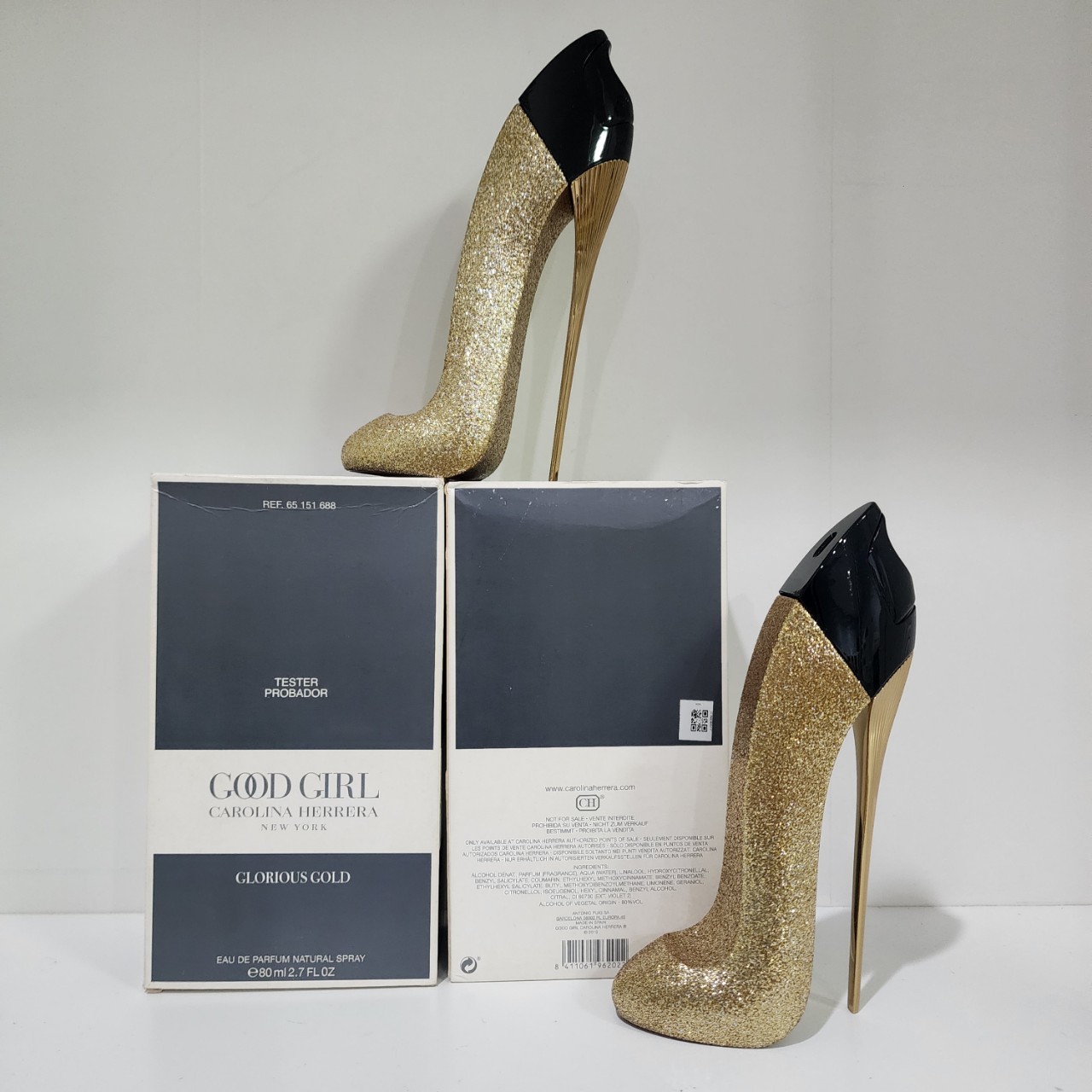 น้ำหอมแท้ Carolina Herrera Good Girl Glorious Gold EDP (Collector Edition) 80ml กล่องเทสเตอร์