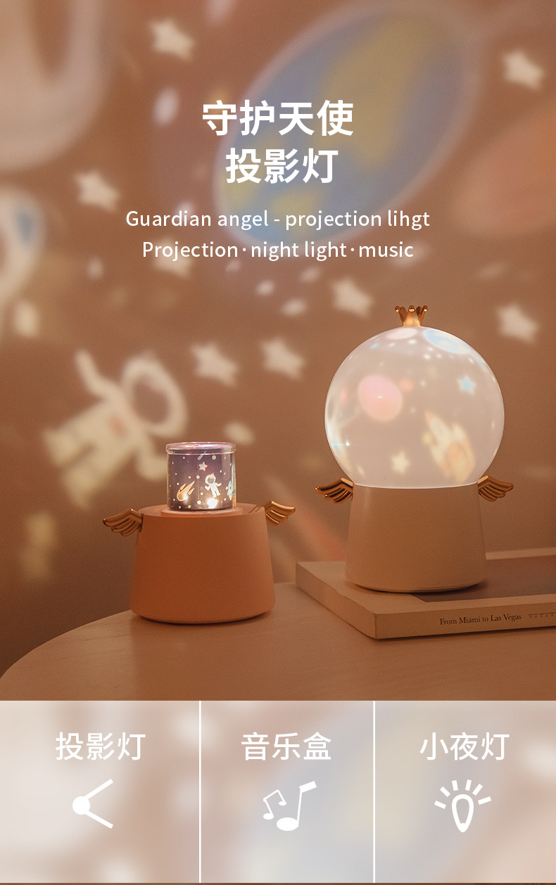 โคมไฟนางฟ้าเทวดาผู้พิทักษ์ ไฟ led ส่องห้องและเพดาน CX-03