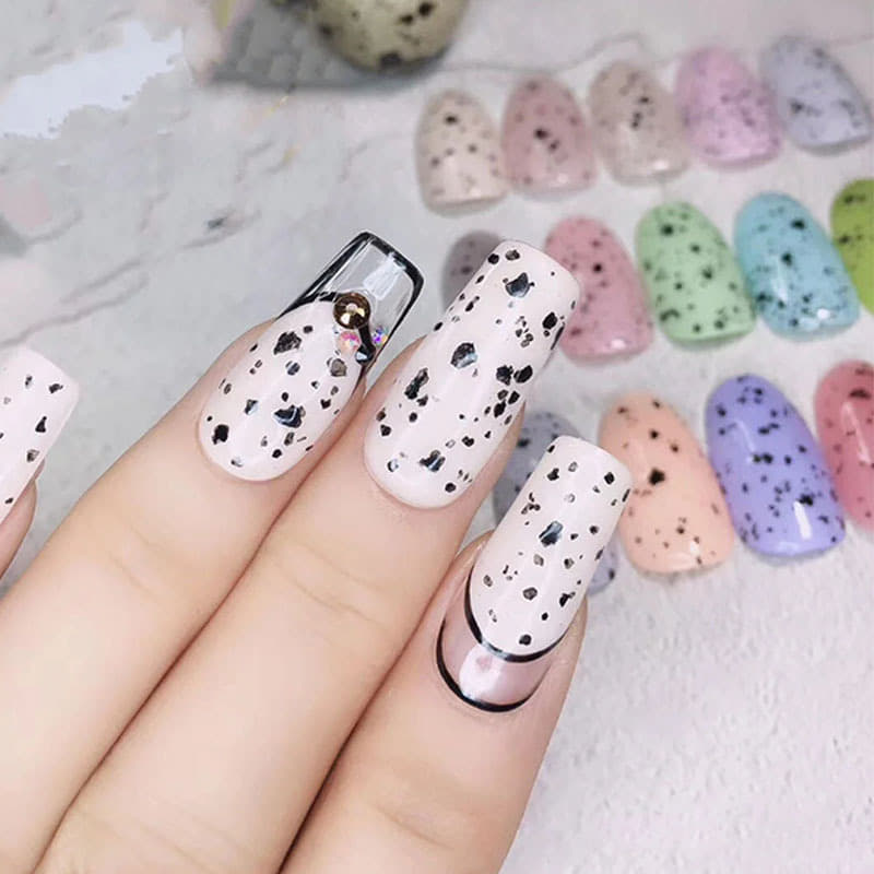 เจลไข่นก เจลเปลือกไข่ สีไข่นกกระทา Jiwa 12ml.