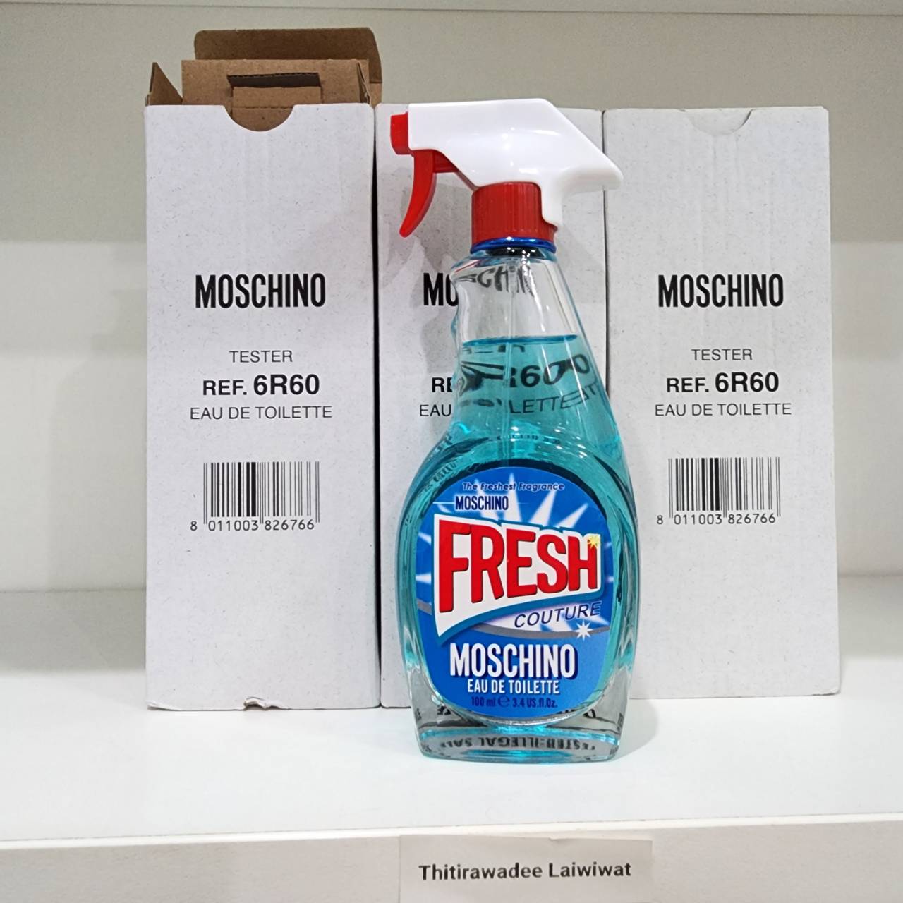 น้ำหอมแท้ Moschino Fresh Couture (Eau De Toilette) 100ml กล่องเทสเตอร์