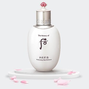 The history of Whoo Gongjinhyang:Seol Whitening Skin Balancer Toner 130 ml