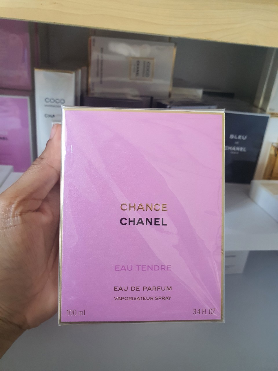 น้ำหอม Chanel Chance Eau Tendre Eau de Perfume ขนาด100ml กล่องซีล