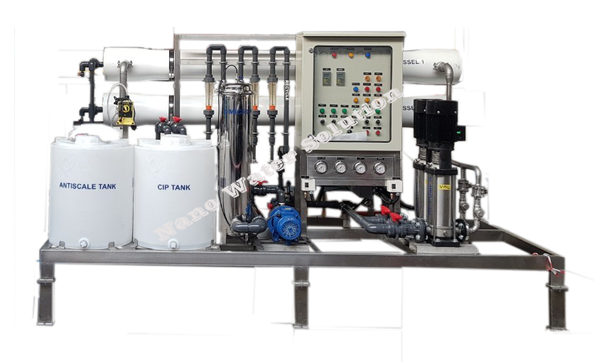 เครื่องกรองน้ำอุตสาหกรรม 3,000ลิตร/ชั่วโมง (72,000 LPD)