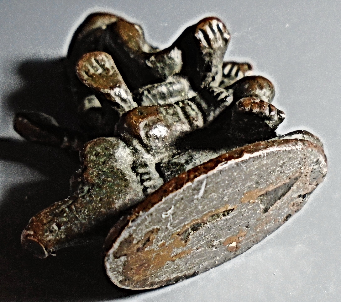 พระพิฆเนศ เนื้อสัมฤทธิ์ หล่อโบราณ ขนาดห้อยบูชา