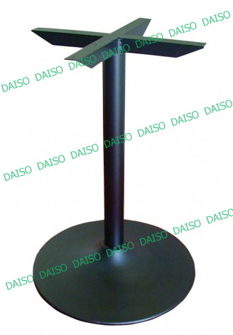 ขาโต๊ะเหล็กหล่่อทรงแชมเปญ ขาแชมเปญพ่นสีดำ