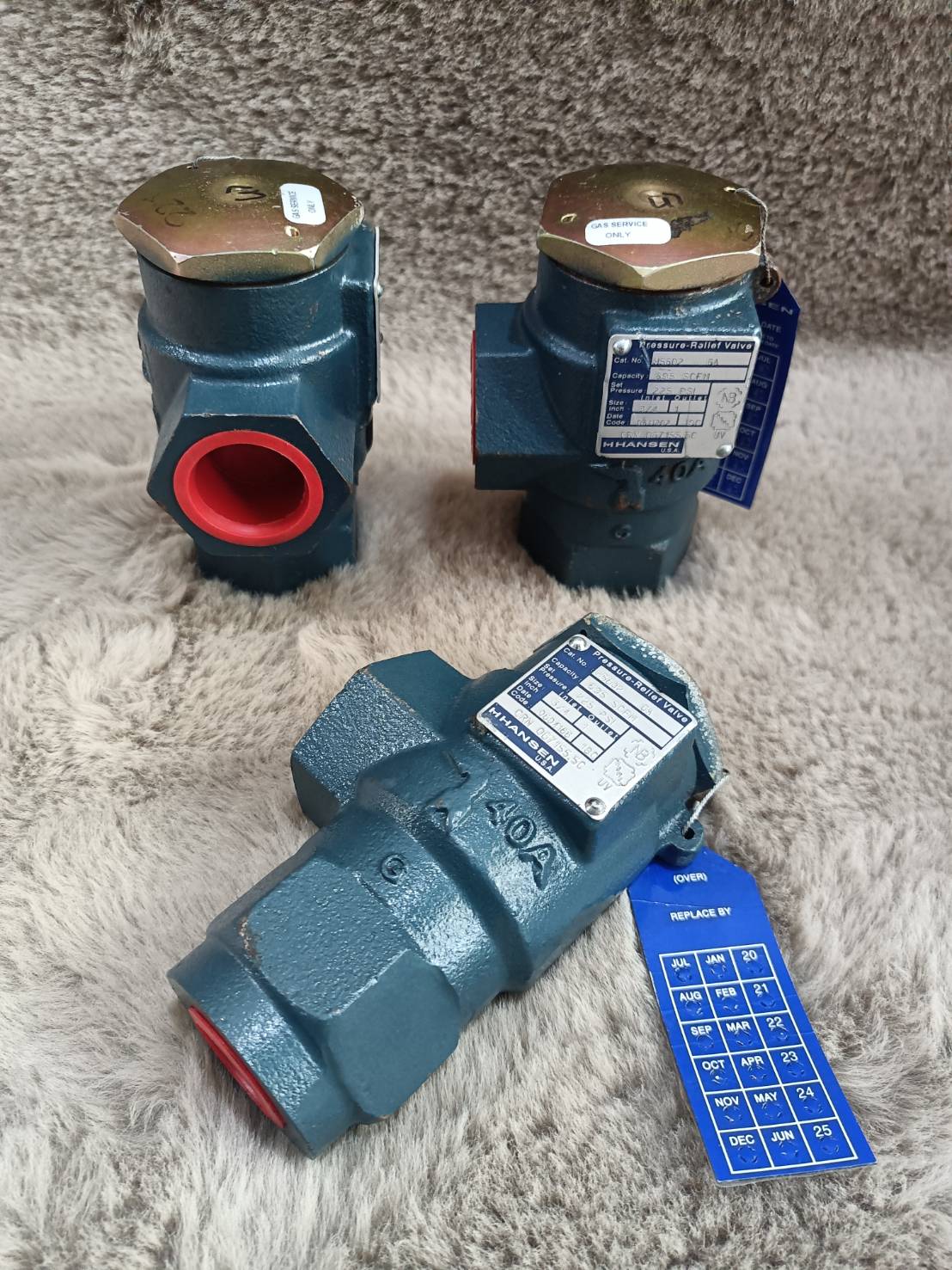 Hansen pressure relief valve H5600A 3/4″ x 1″