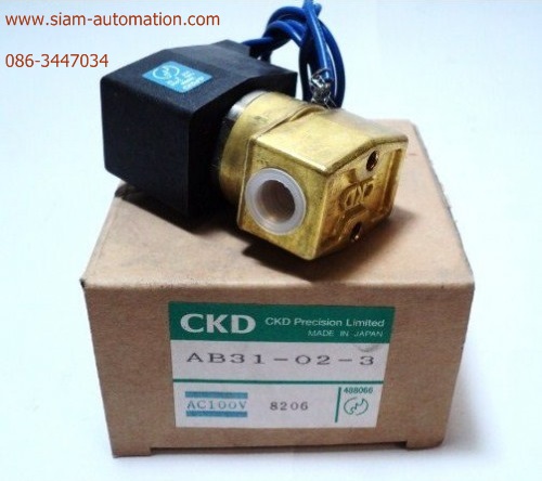 โซลินอยด์วาล์ว CKD AB31-01-4 220V (NEW)