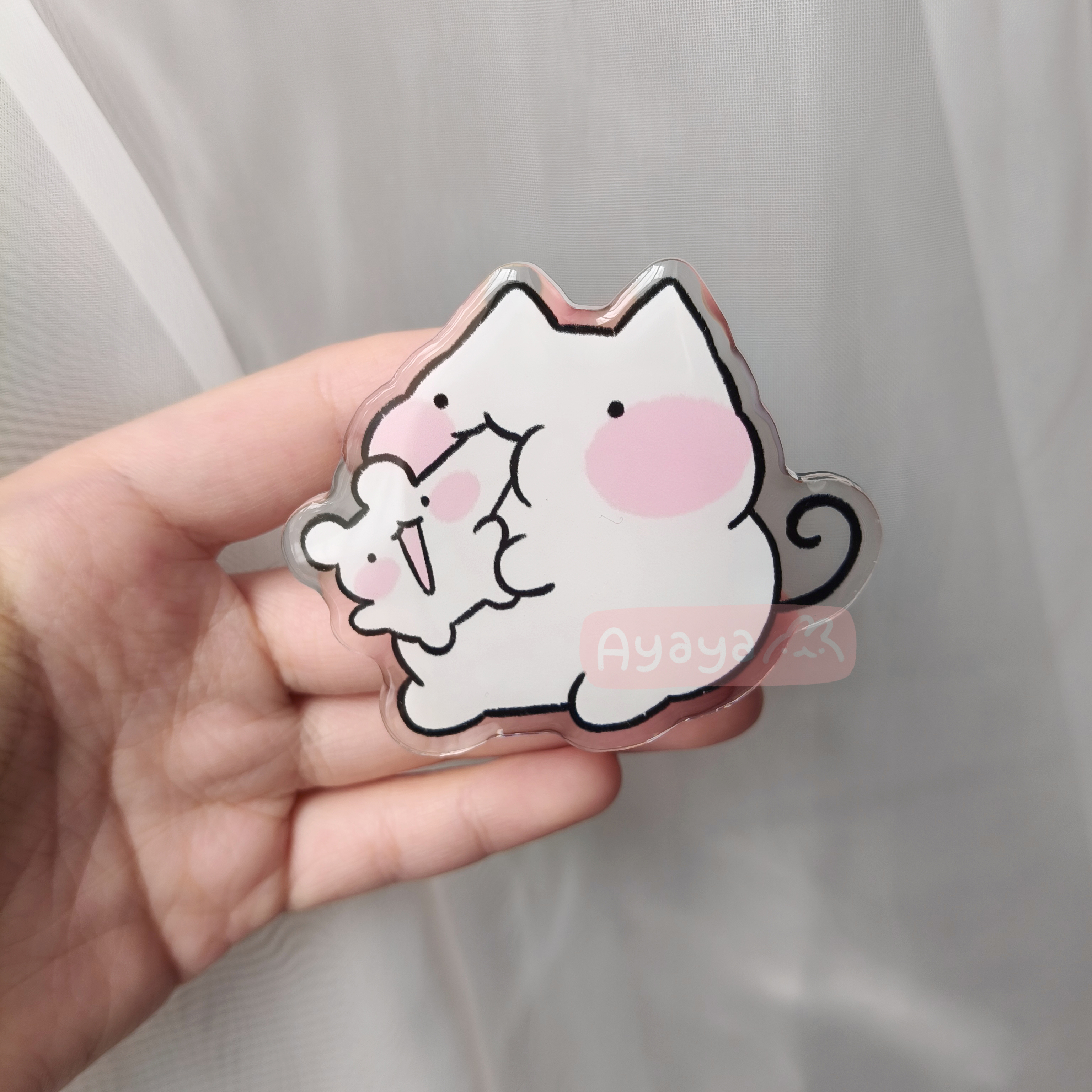 กริ๊บต๊อกมีตำหนิ แมวกินหนู