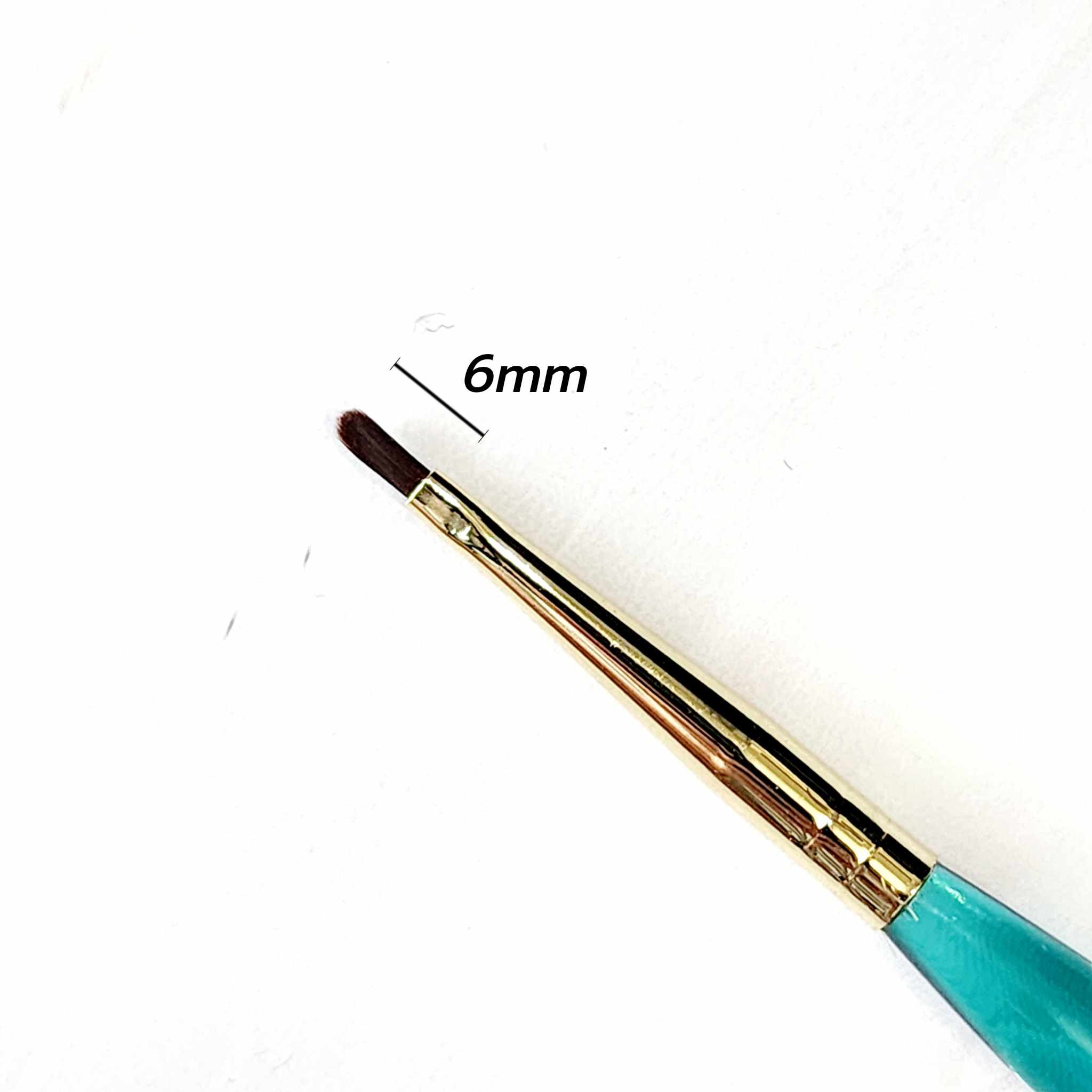 พู่กันทำเล็บ พู่กันทาเจล พู่กันไล่สี แยกขายเป็นด้าม