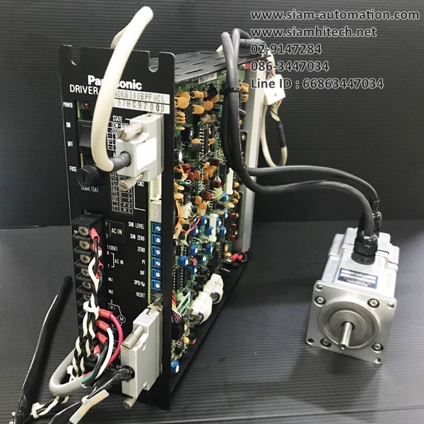 Servo motor & Driver Panasonic รุ่น ADKB100BPFHCL / AMK100B20CAF