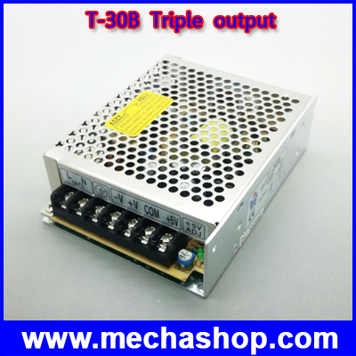สวิทซิ่งเพาเวอร์ซัพพลาย Power supply T-30B 30W แรงดัน 5V/12V/-12V triple output
