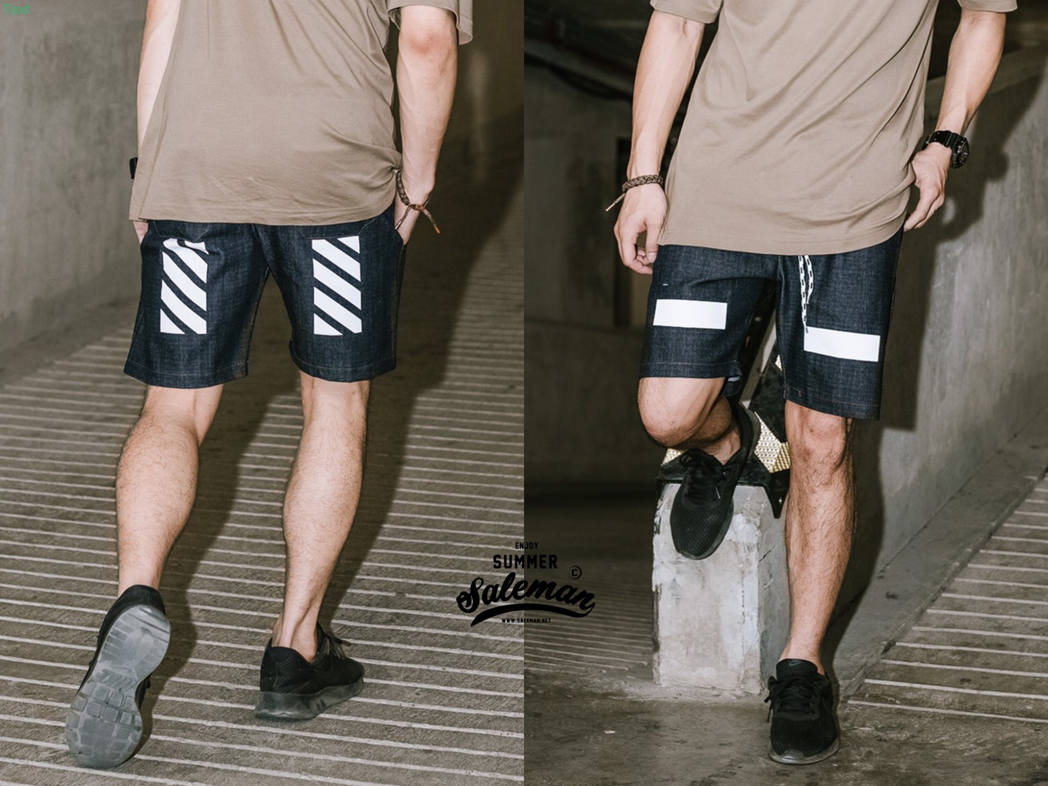 กางเกงขาสั้นยีนส์ รหัส Y 210 Zeebra SUMMER SALE