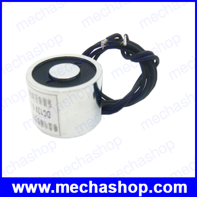 แม่เหล็กไฟฟ้าดูดยกโลหะ อิเล็กโตแมกเนติก DC12V 4W Electric Lifting Magnet 11LB 5Kg Holding Electromagnet Lift Solenoid