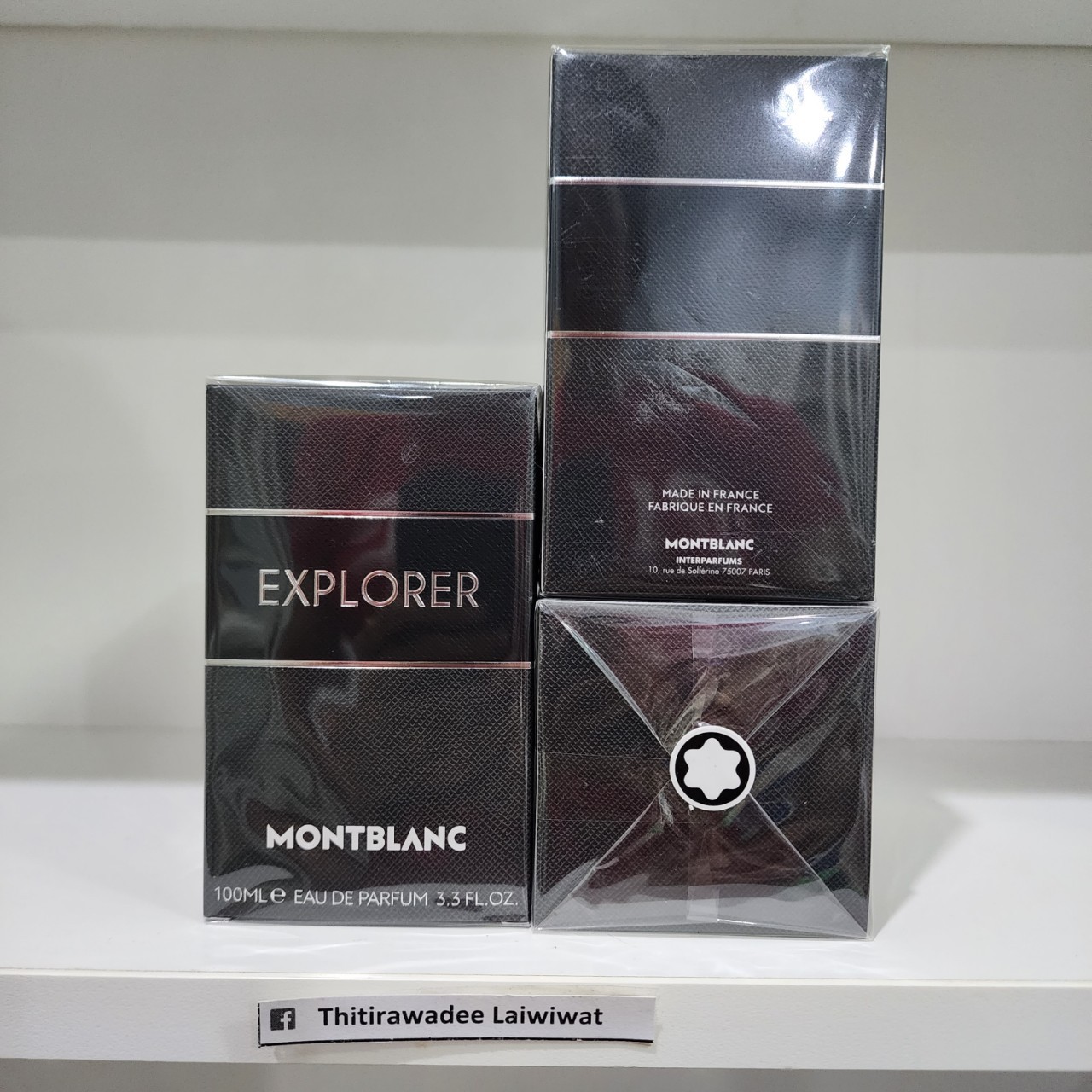 น้ำหอมแท้ MontBlanc Explorer EDP for men 100ml กล่องซีลไม่มีป้ายขาว ใครชอบแนว Creed Aventus