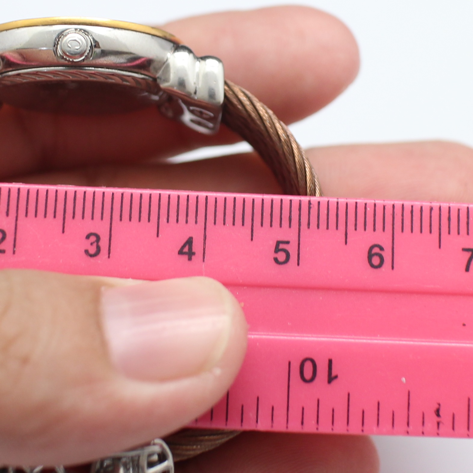 CL25016 นาฬิกา CHARRIOL ข้อมือ 16 ซม. ไม่มีการ์ด, กล่อง