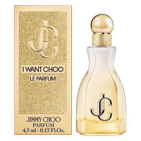 น้ำหอมจิ๋วมินิ Jimmy Choo I Want Choo Le Parfum 4.5ml ( Mini Perfume น้ำหอมขนาดพกพา) น้ำหอมจิ๋วมินิ ขวดน่ารัก ตั้งโชว์ก็สวย พกพาก็สะดวก หัวแต้มตามจุดชีพจร