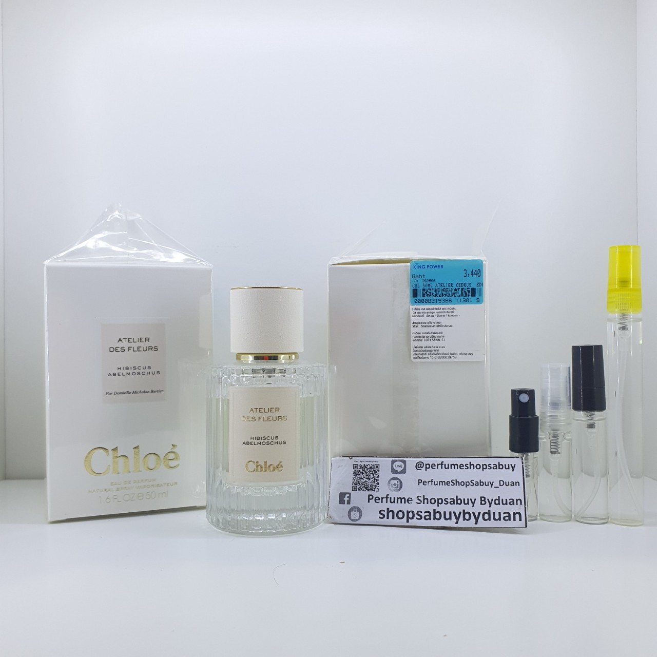 น้ำหอมแท้แบ่งขาย Chloe Hibiscus Abelmoschus - Chloé Atelier des Fleurs 💦แบ่ง 💕Travel Size แบบทดลอง