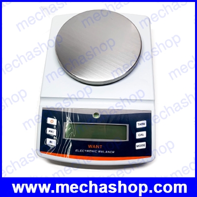 เครื่องชั่งแบบละเอียด 2 ตำแหน่ง เครื่องชั่งความละเอียดสูง WANT Multi-Point Calibration Precision Scale Weigh3000g ความละเอียด0.01g พร้อมอุปกรณ์ครอบชุด มีพอร์ต RS232