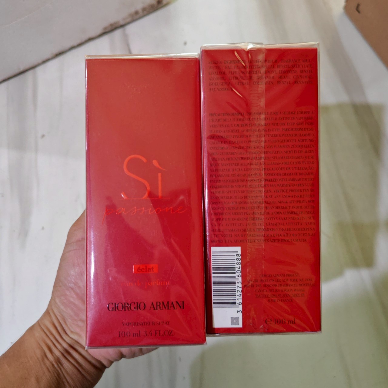 น้ำหอมแท้ Giorgio Armani Si Passione Eclat EDP 100ml กล่องซีล