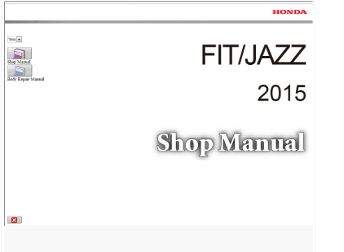 CD คู่มือซ่อมรถยนต์ วงจรไฟฟ้า Wiring Diagram รหัสปัญหา DTC HONDA Jazz GK 2015 ทั้งคัน (TH)
