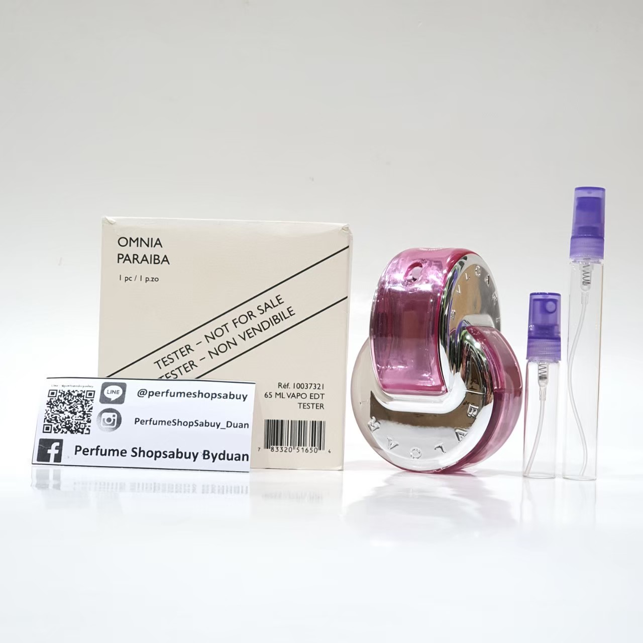 น้ำหอมแท้แบ่งขาย Bvlgari Omnia Pink Sapphire 💦แบ่ง 💕Travel Size แบบทดลอง