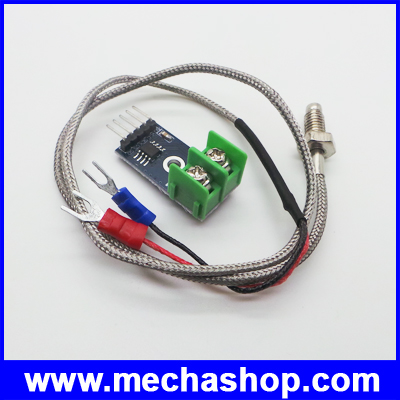เทอร์โมคัปเปิล สายเครื่องวัดอุณหภูมิ -200~1300C องศา 40cm. MAX6675 Module + K Type Thermocouple Thermocouple Sensor for Arduino