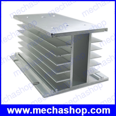 ฮีตซิงค์ระบายความร้อน อลูมิเนียมระบายความร้อน โซลิดสเตตรีเลย์ Single Phase & Three Phase Solid State Relay SSR Aluminum Heat Sink Heat Dissipation from 10-80A