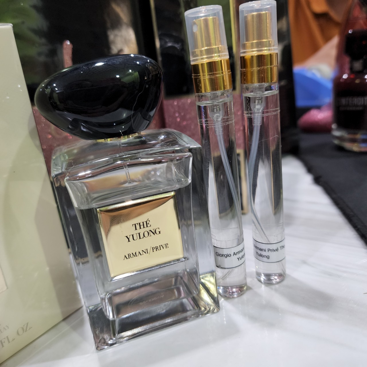 น้ำหอมแท้แบ่งขาย Giorgio Armani Prive Les Eaux - The Yulong EDT 💕Travel Size แบบทดลอง