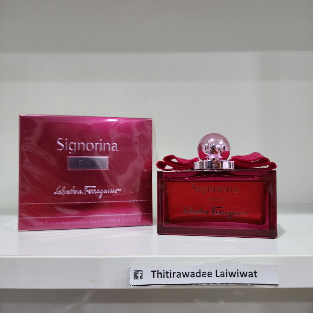 น้ำหอมแท้แบ่งขาย Salvat0re Ferragam0 Signorina Ribelle EDP