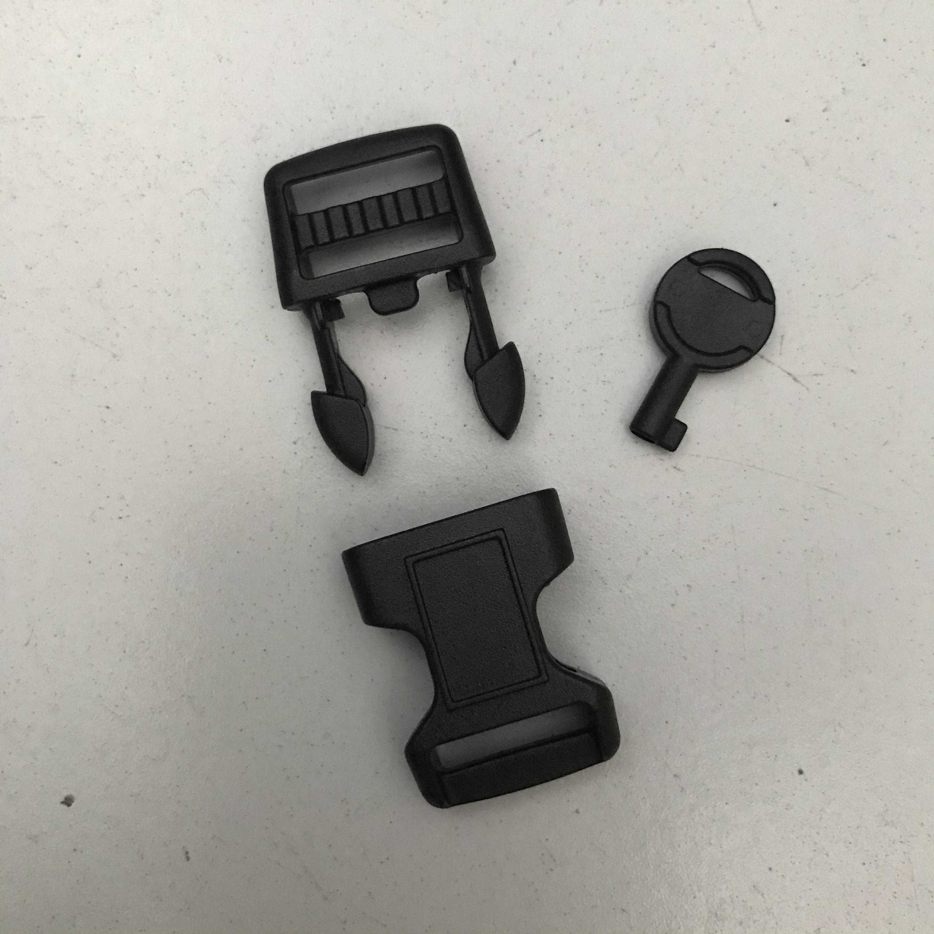 ก้ามปู ซ่อนลูกกุญแจมือ ร่องใช้งานขนาด 1.5 cm