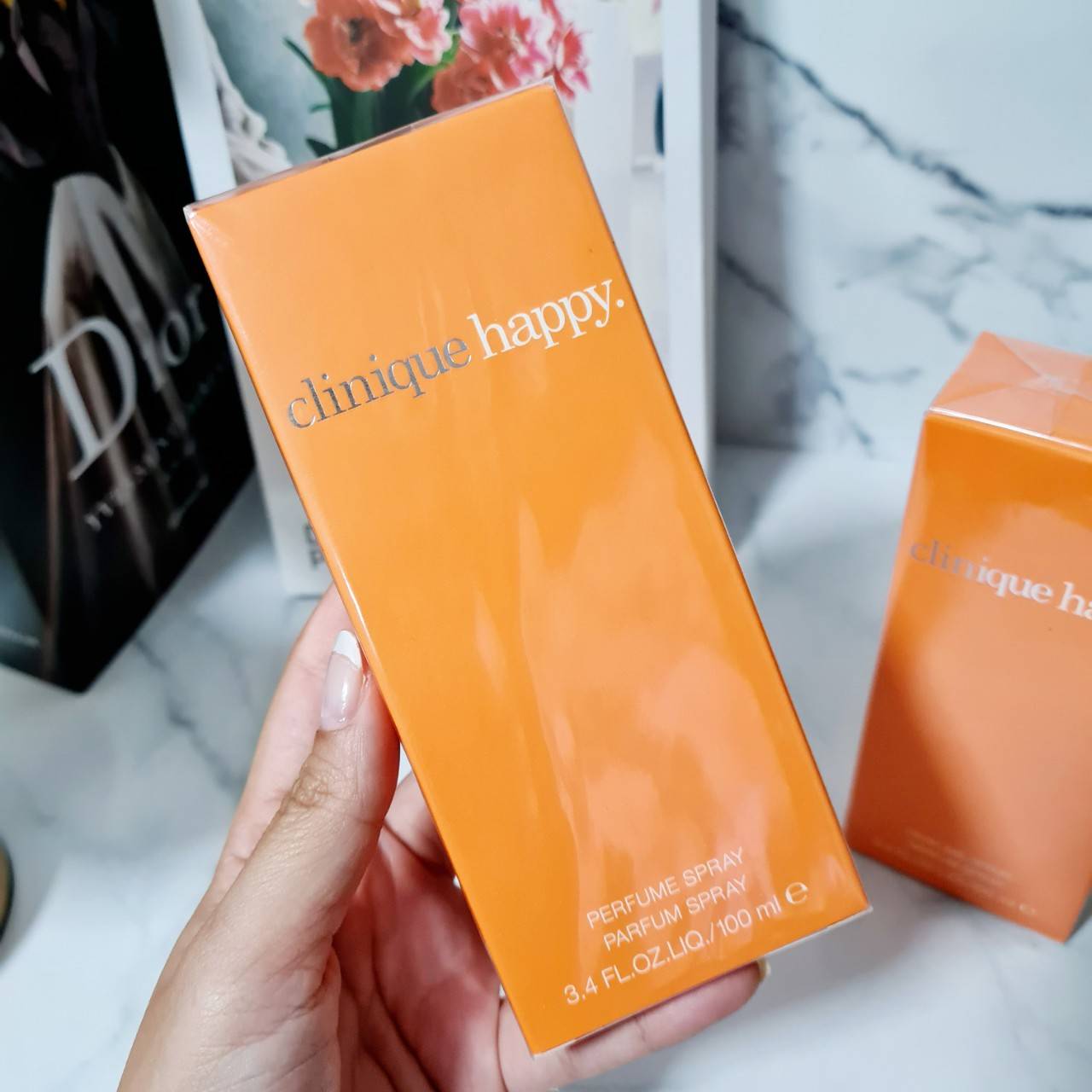 น้ำหอม Clinique Happy Eau De Parfum Spray 100มิล กล่องซีล