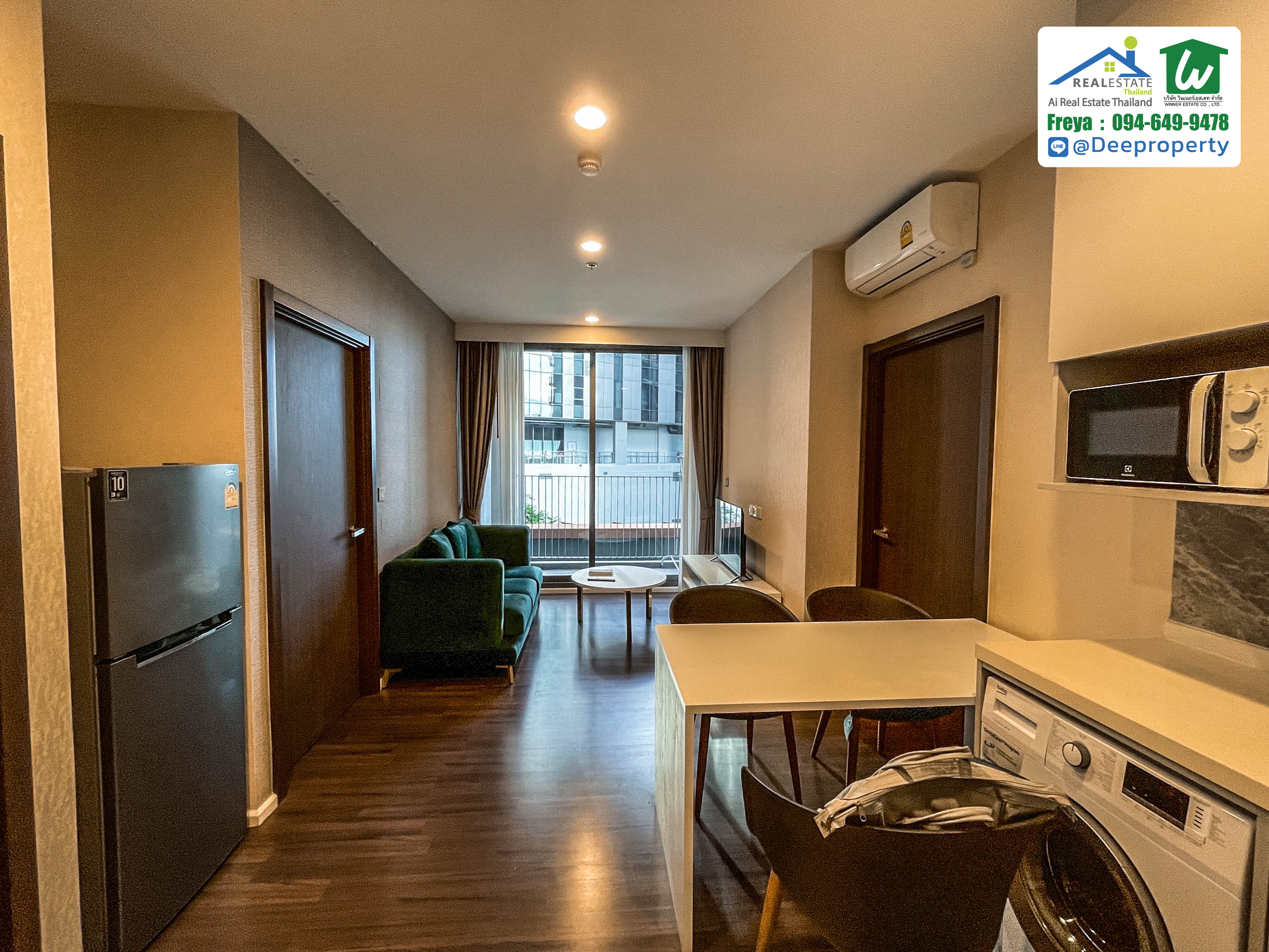 ให้เช่า! คอนโดหรู Whizdom Inspire Sukhumvit ใกล้รถไฟฟ้า BTS เดินเพียง 5 นาที