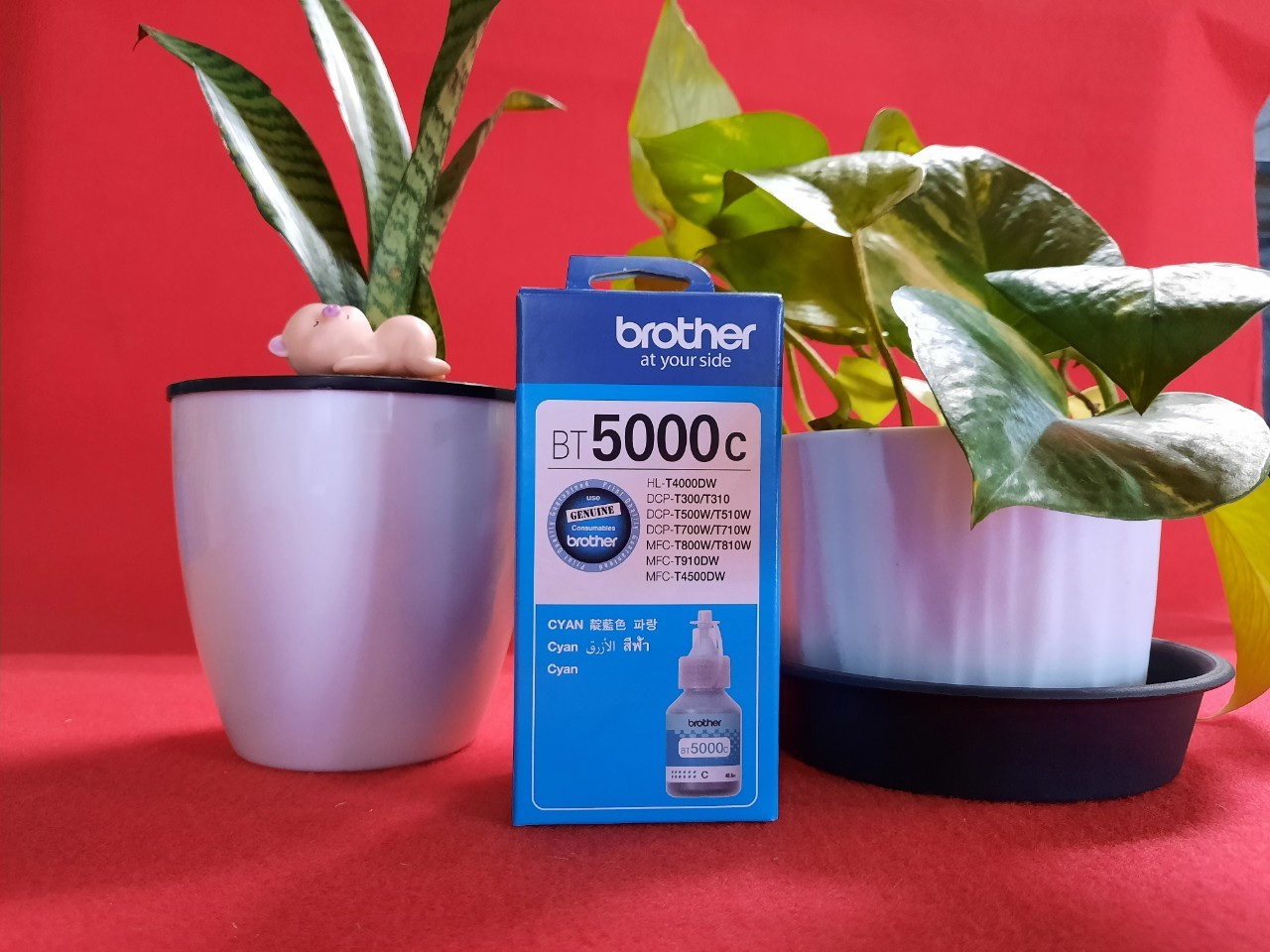 หมึกเติม สีฟ้า Brother BT-5000C