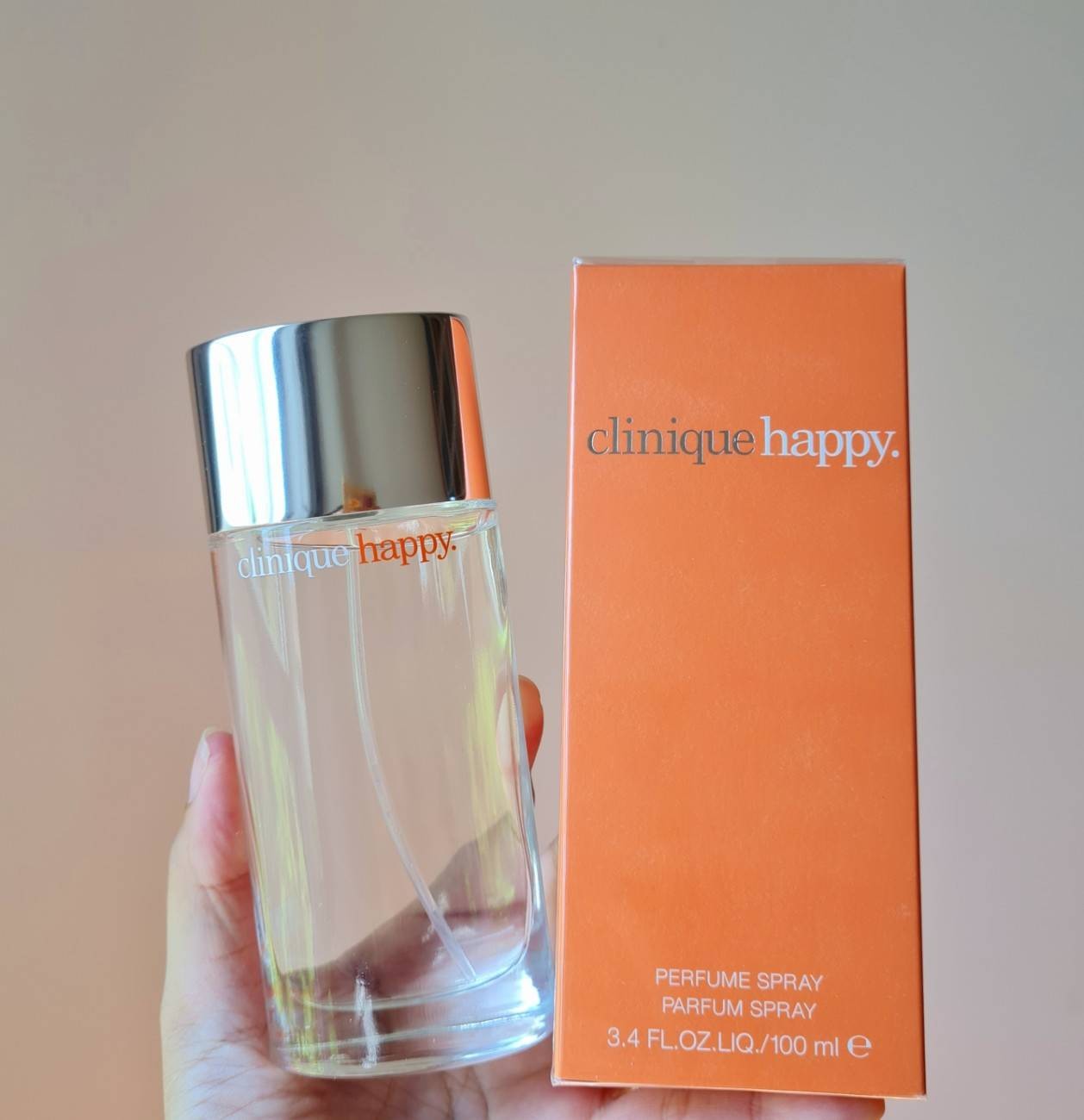 น้ำหอม Clinique Happy Eau De Parfum Spray 100มิล กล่องซีล