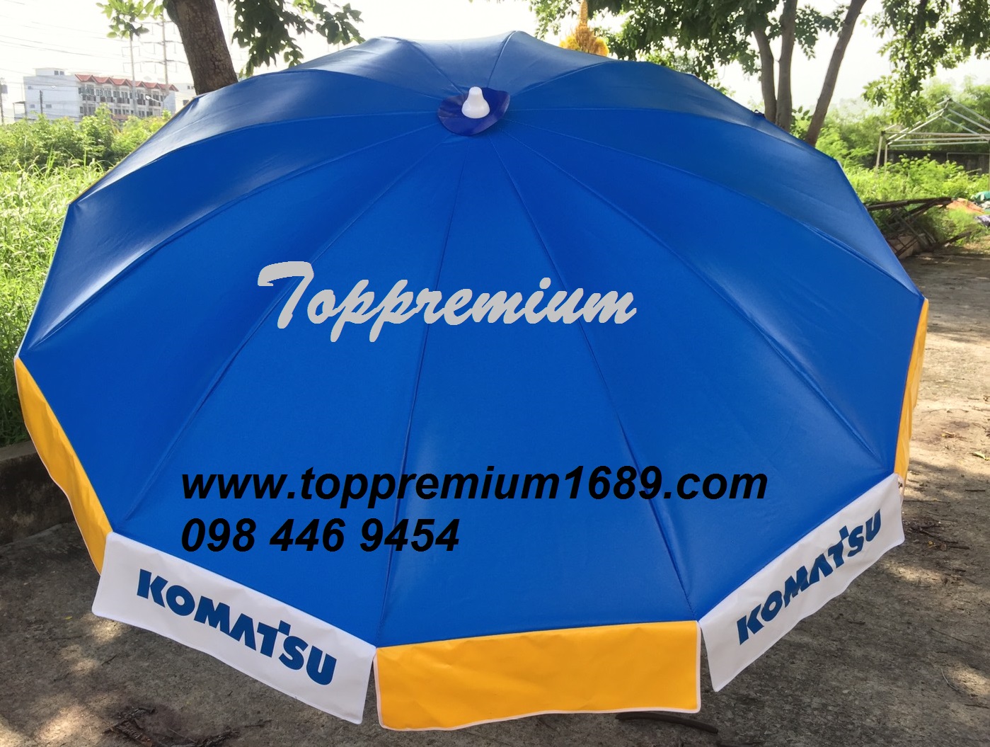 ร่มสนามขนาด 50 นิ้ว 12 ก้าน