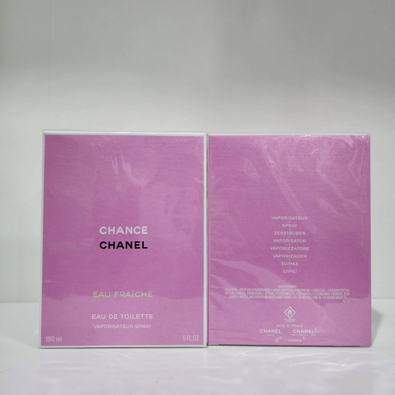 น้ำหอม Chanel Chance Eau Fraiche for Women EDT 150 ML. กล่องซีล
