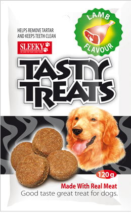 SLEEKY เทสตี้ ทรีท รสแกะ (120 กรัม)