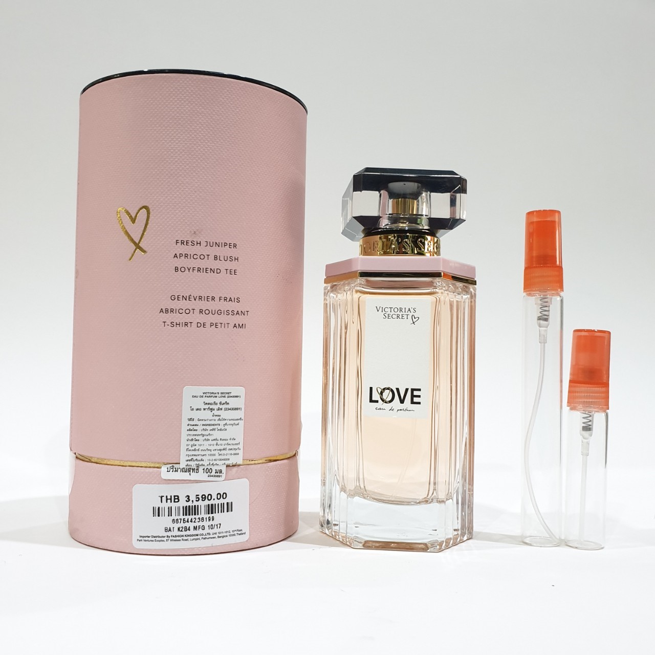 น้ำหอมแท้แบ่งขาย Victoria's Secret Love Eau de Parfum💕Travel Size #แบบทดลอง