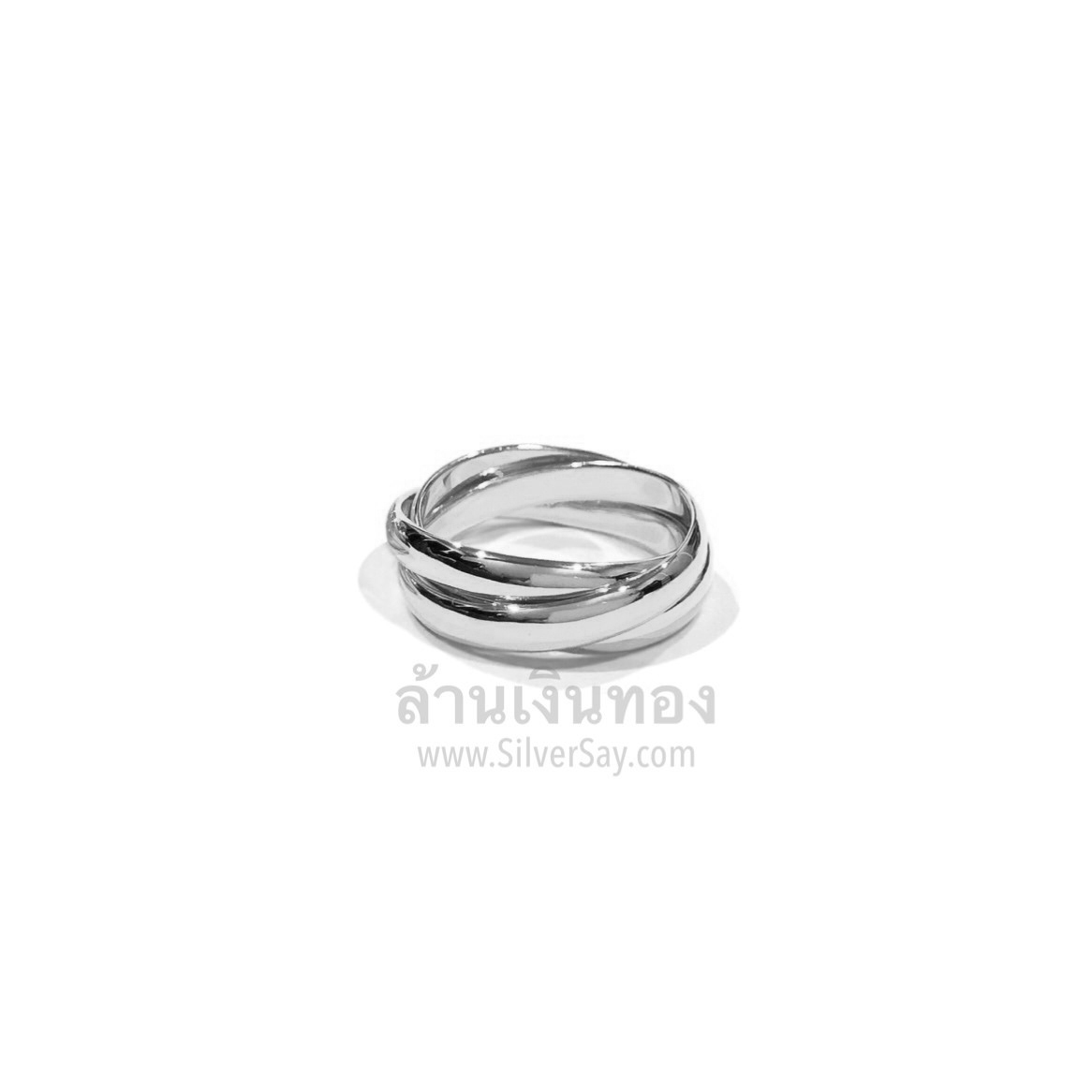แหวนทรีนิตี้ Trinity สามวงคล้องกัน/3.5 มม./ผู้ชาย