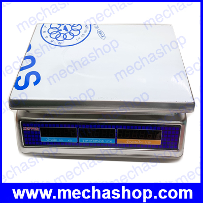 เครื่องชั่งดิจิตอล เครื่องชั่งคำนวณราคา Pricing Scale เครื่องชั่ง 30kg ความละเอียด 5g หน้าจอแสดงผลLED 6หน้าจอ ZEPPER SPE-30