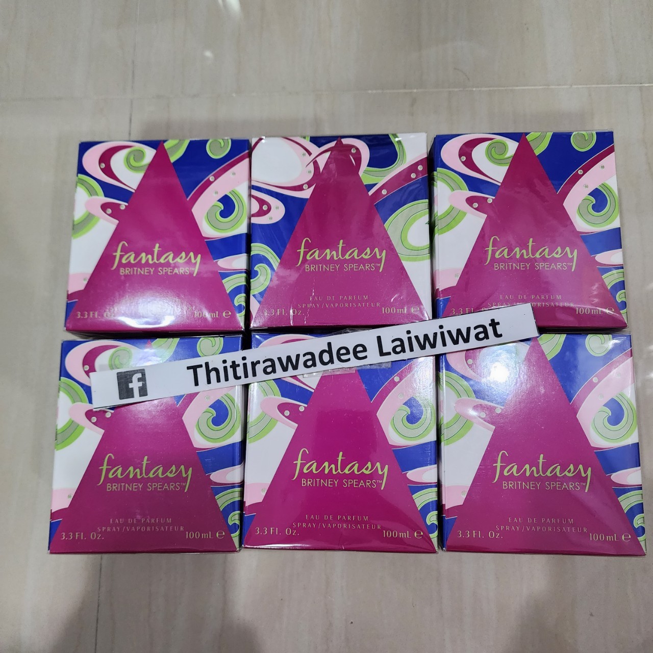 น้ำหอม Britney Spears Fantasy EDP 100 ml. กล่องซีล