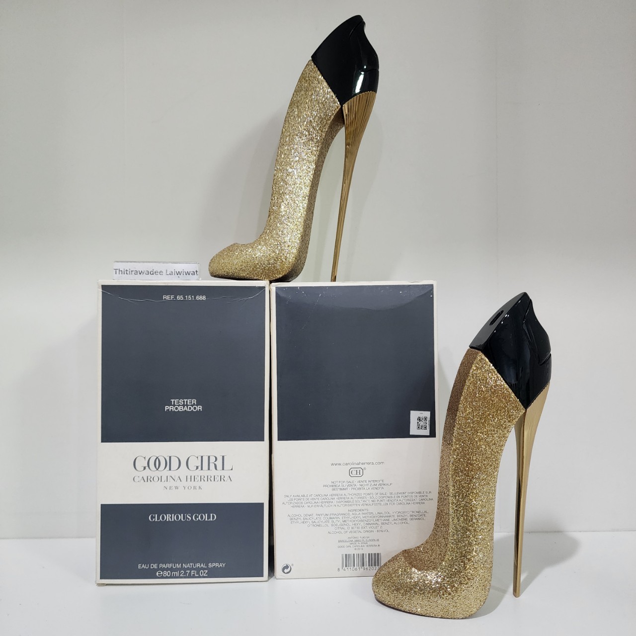 น้ำหอมแท้ Carolina Herrera Good Girl Glorious Gold EDP (Collector Edition) 80ml กล่องเทสเตอร์