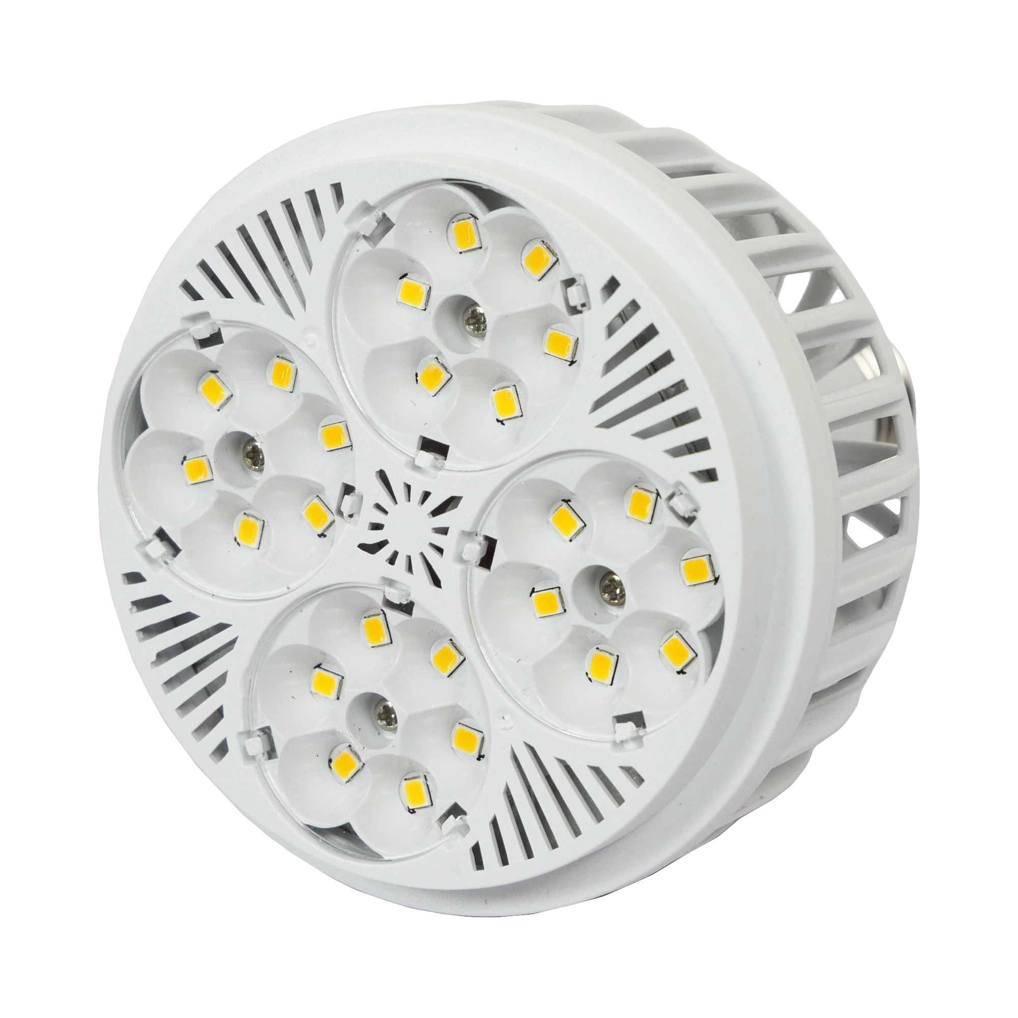 20W LED Grow Light ขั้วเกลียวไฟบ้าน แสงสีเหลือง