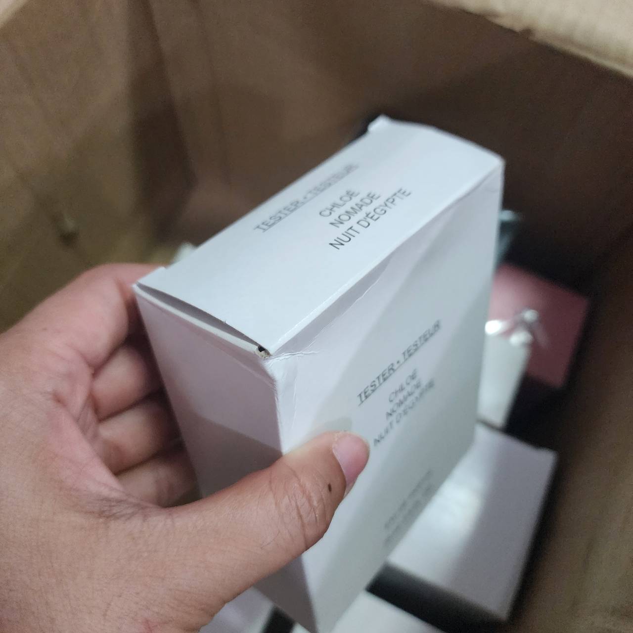 น้ำหอมแท้ Chloe Nomade Nuit d'Egypte Eau de Parfum 75ml กล่องเทสเตอร์ กล่องบุบไม่สวย