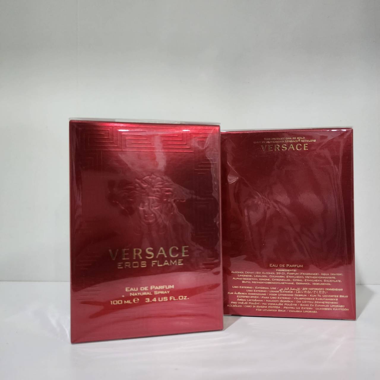 น้ำหอมแท้ Versace Eros Flame EDP 100ml กล่องซีล