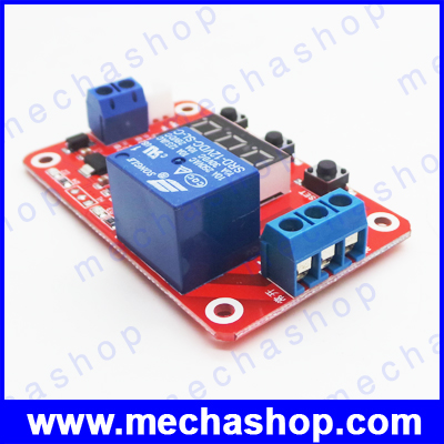 รีเลย์ควบคุมอุณหภูมิ บอร์ดควบคุมอุณหภูมิ DC 12V Temperature Display Module Sensor Relay Switch Control -20 to 100 degree Celsius แถมเซนเซอร์