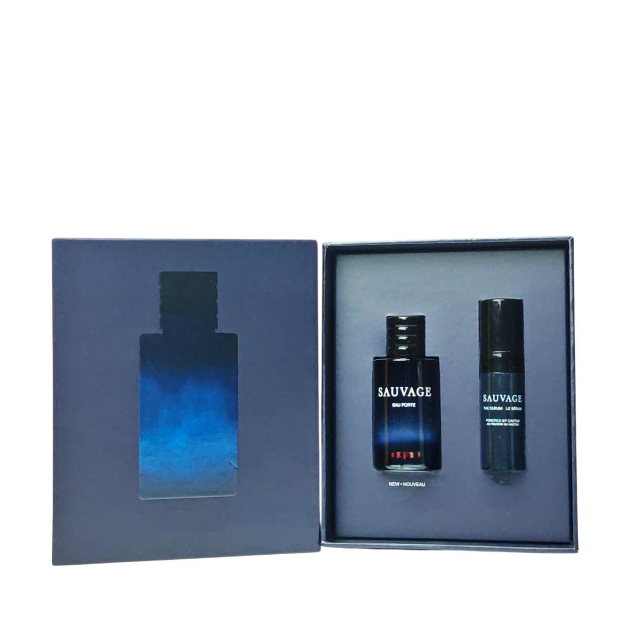 น้ำหอมจิ๋วมินิ Dior Sauvage Eau forte Set ✨ น้ำหอมมินิ หัวแต้ม 10 ml ✨ Face serum Anti Age 5 ml