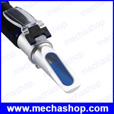 เครื่องวัดความเค็มและความหวาน 2 in 1 Brix & salinity refractometer 0-32%brix/0-28% salinity with ATC