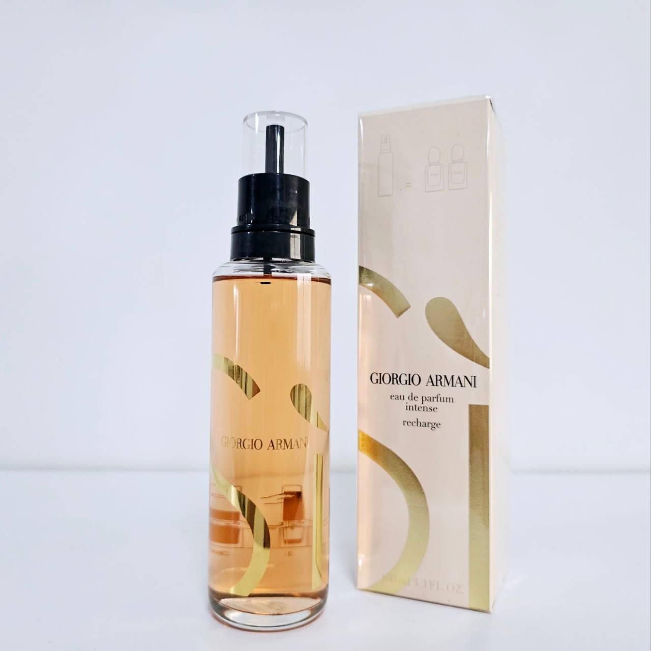 น้ำหอมแท้ Giorgio armani si edp intense 100 ml. (รีฟิล) กล่องซีล