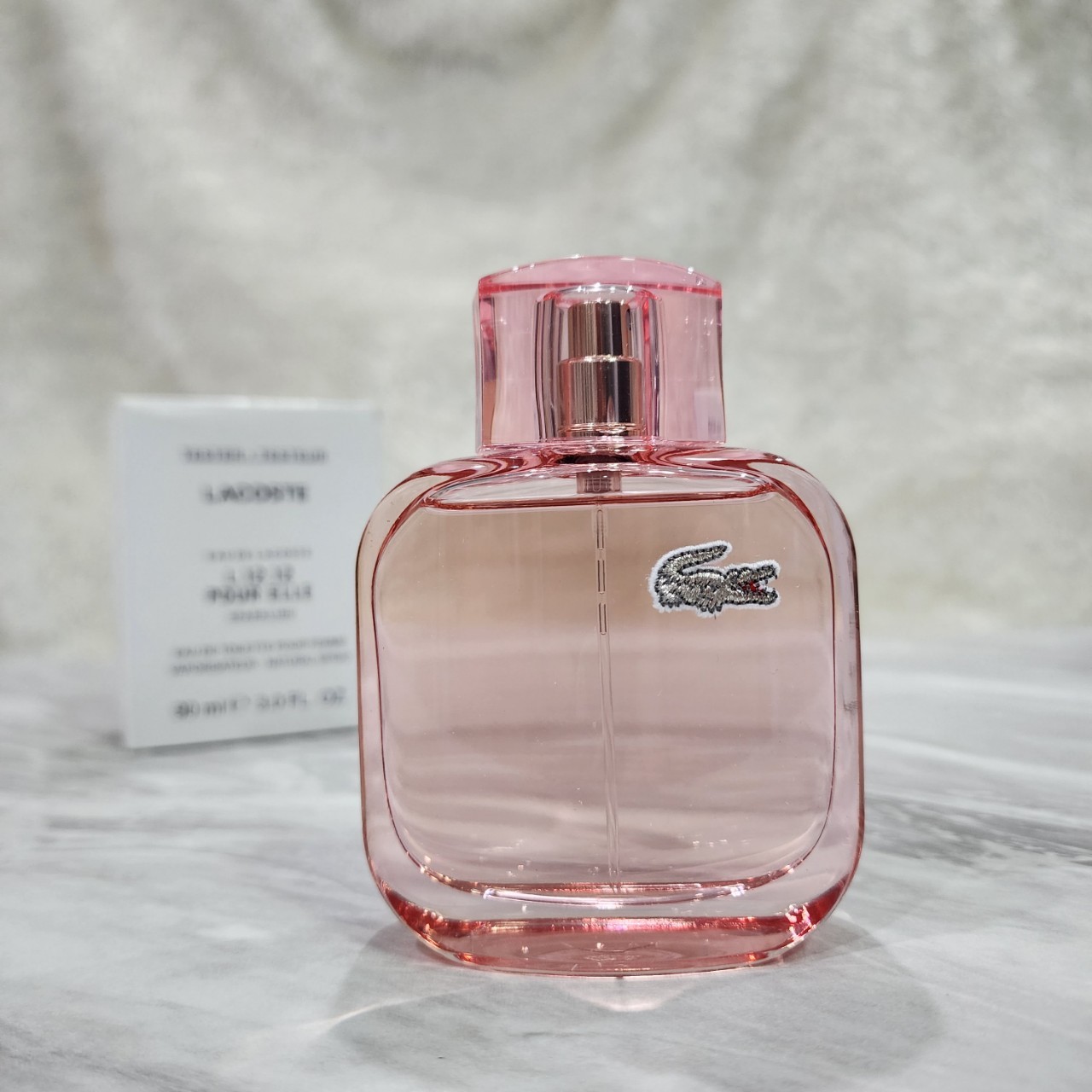 น้ำหอม Eau de Lacoste L.12.12 Pour Elle Sparkling Lacoste for women 100ml กล่องเทส